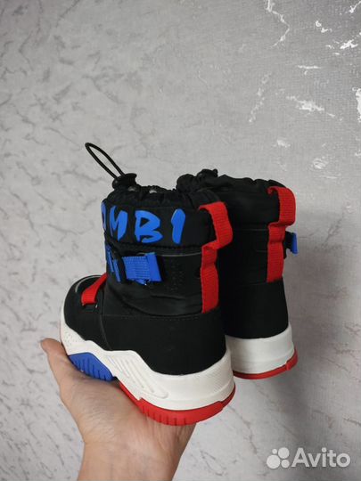 Сапоги зимние детские 26 новые