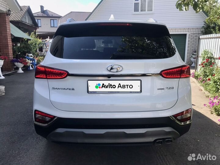 Hyundai Santa Fe 2.2 AT, 2019, 109 699 км