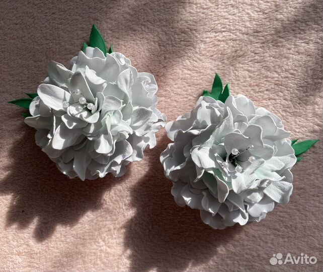 Заколка для волос ручной работы