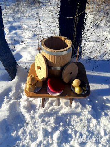 Кадка дубовая 50 литров