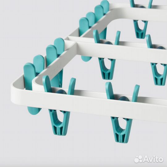 Подвесная сушилка IKEA slibb, 24 прищепки