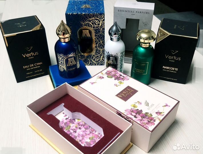 Пустые флаконы от парфюма оригинал