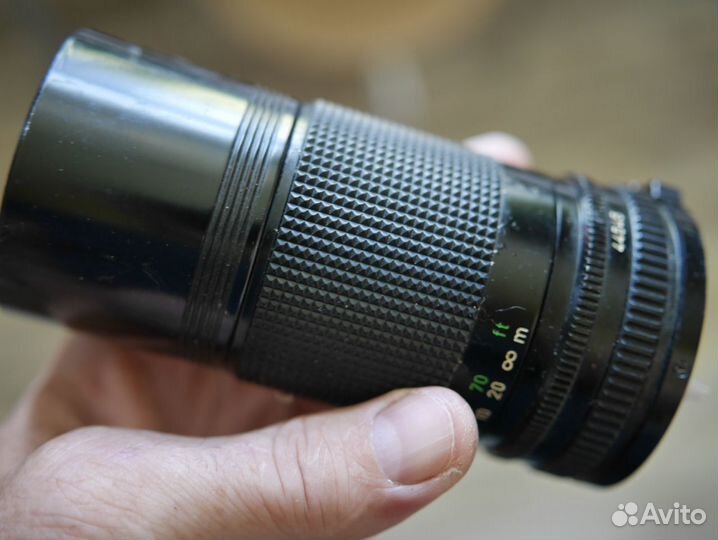 Canon FD 200mm F4 мануальный светлый телевик