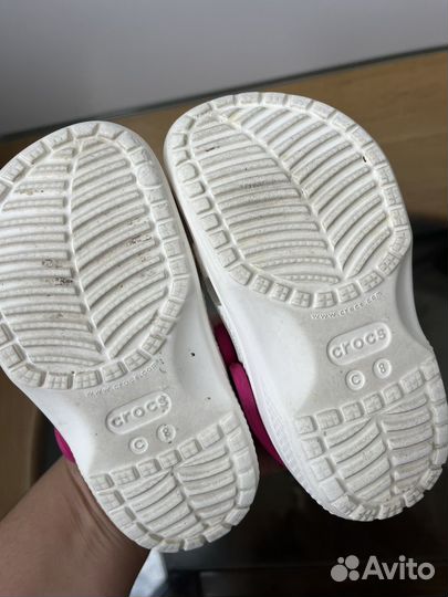 Сабо crocs c8 на девочку
