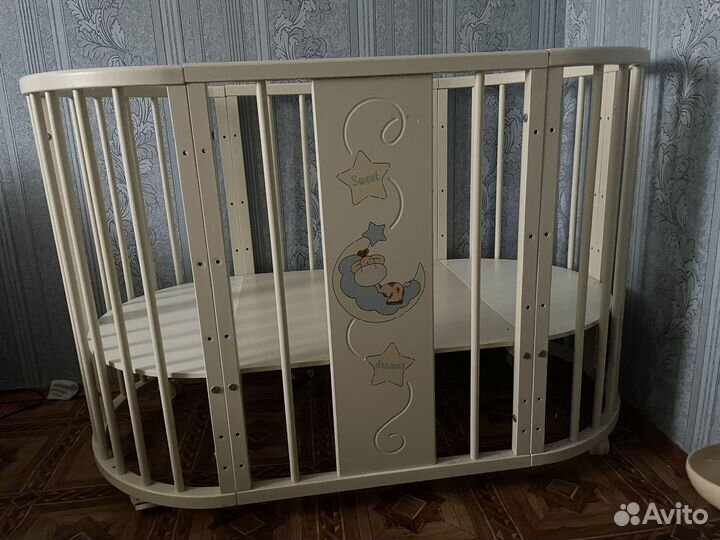 Детская кроватка трансформер 7 в 1