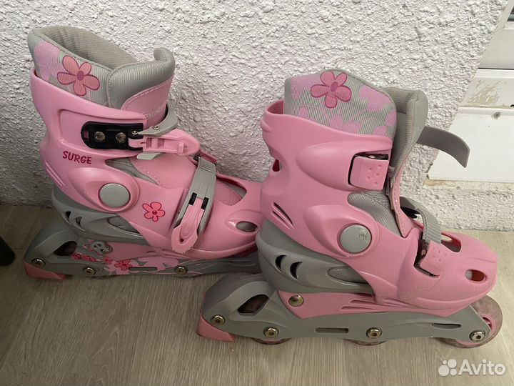 Роликовые коньки раздвижные 30-31