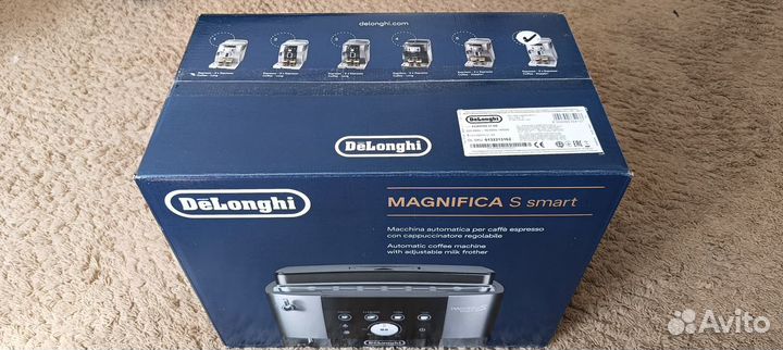 Новая авт. кофемашина DeLonghi ecam 250.31.SB