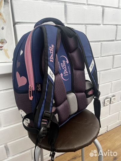 Рюкзак школьный ортопедический для девочки De Lune