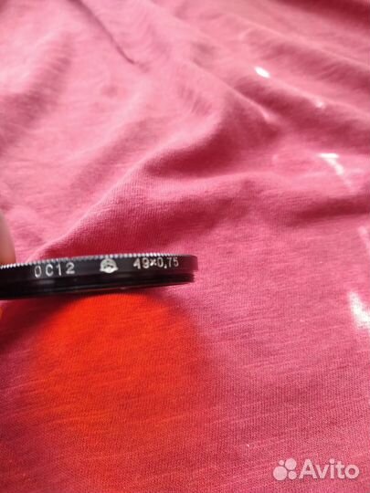 Светофильтр ос12 49х0.75 СССР