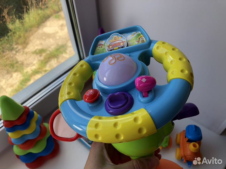 Детский руль игрушка