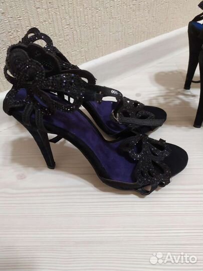 Босоножки на выпускной бал, новые 37 и 38 размер