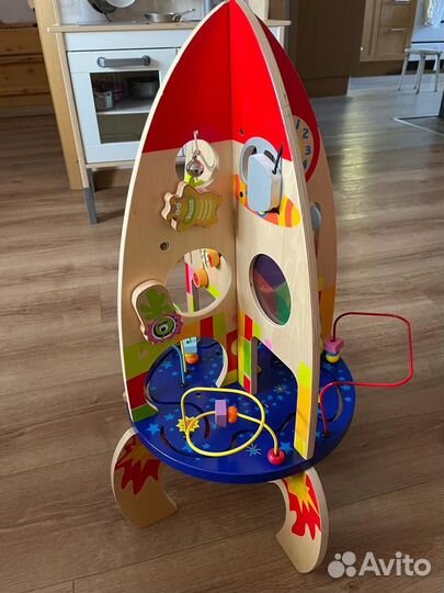 Развивающий бизиборд ракета (classic world)