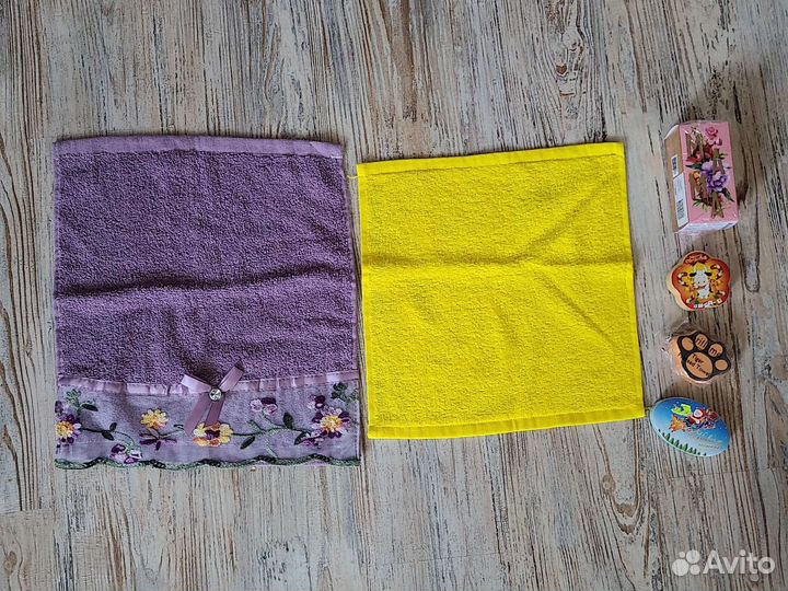 Полотенца новые льняные, вафельные, махровые СССР