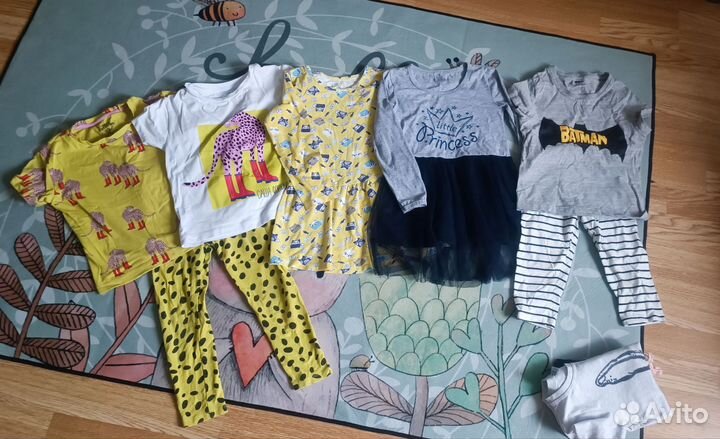 Пакет вещей для девочки 98