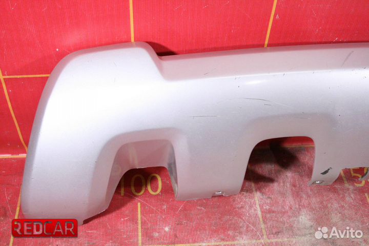 Накладка бампера зад низ Renault Duster 2015