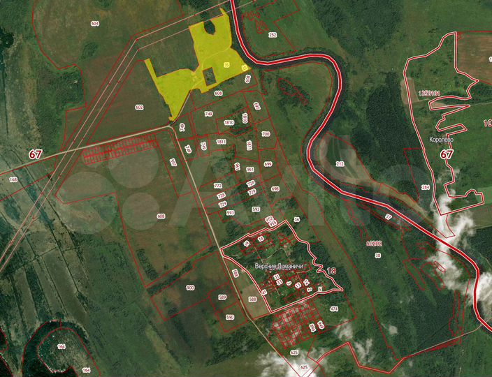 Участок 100,82 га (СНТ, ДНП)