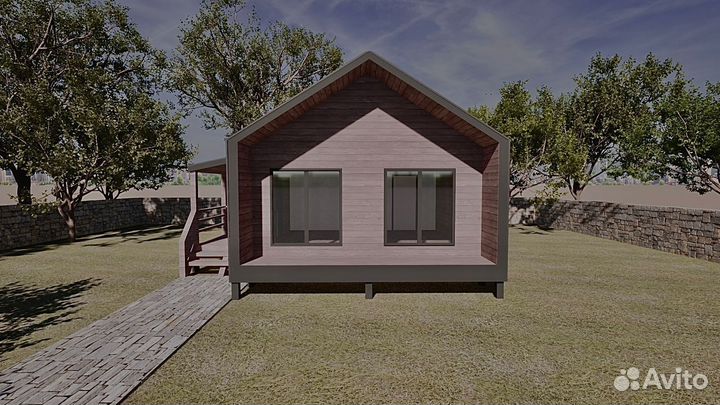 Каркасный дом