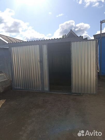 Гараж-пенал Сарай из профнастила