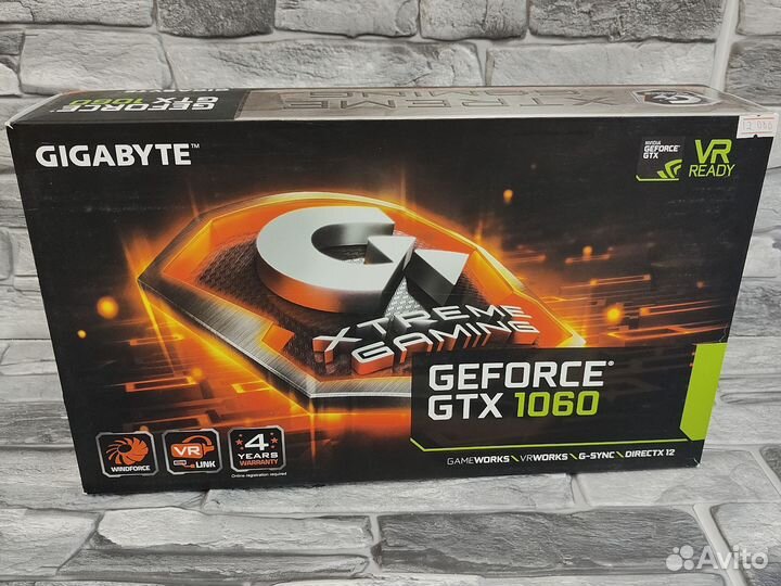 Gigabyte GTX 1060 6 Gb Extreme gaming