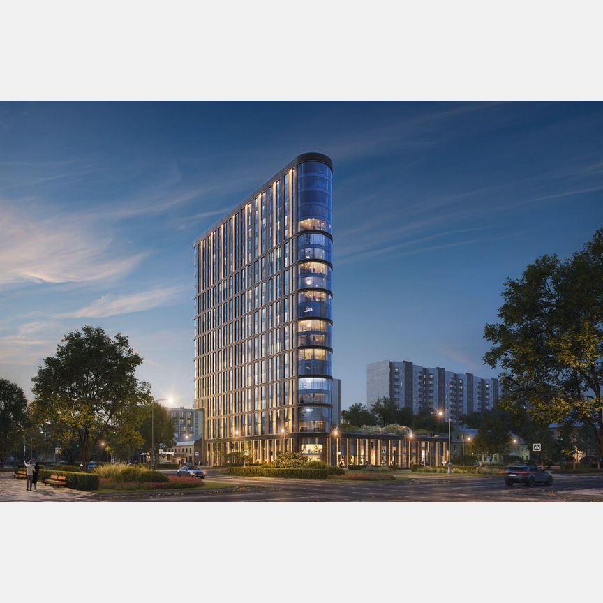 2-к. квартира, 63,7 м², 18/19 эт.