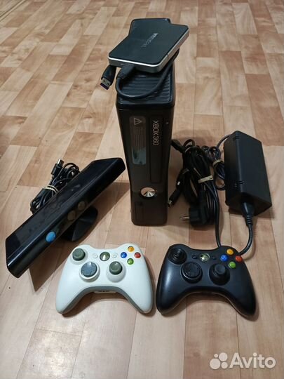 Xbox 360 slim freeboot + 95 игр