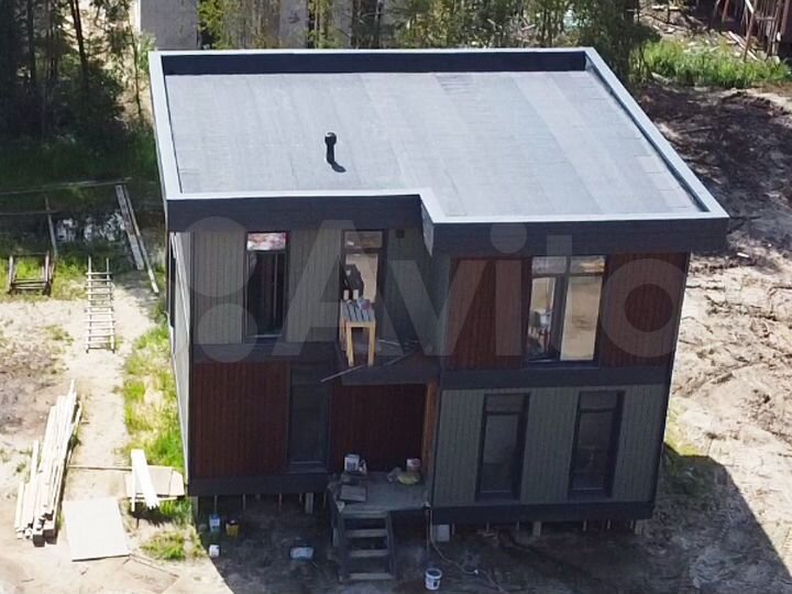 Коттедж 130 м² на участке 6,3 сот.