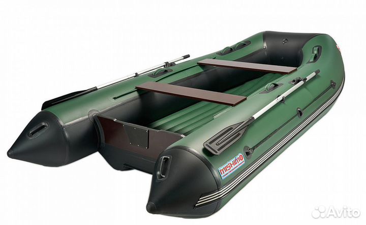 Японский комплект лодка mishimo 335 с мотором 9,8л