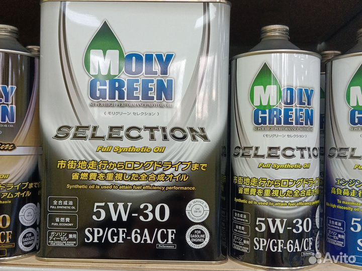 Масло моторное 5w30 Moly Green Моли Грин