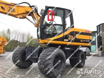 Стекло для эскаватора Jcb