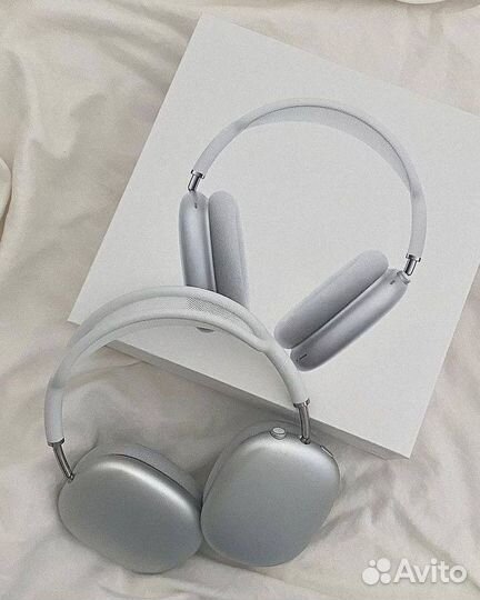 Airpods max silver новые гарантия