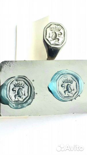Кольцо-печать,старинное