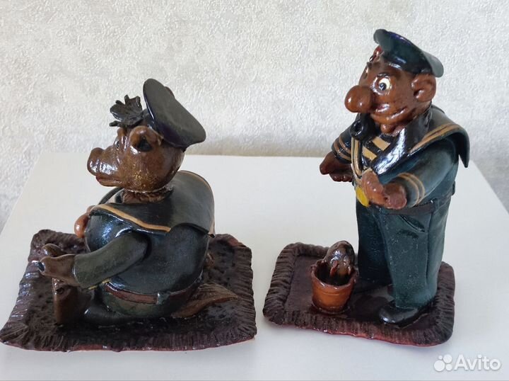 Фигурки, статуэтки, моряки, флот