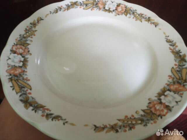 Блюдо большое диам. 35 см (Рига, ссср)