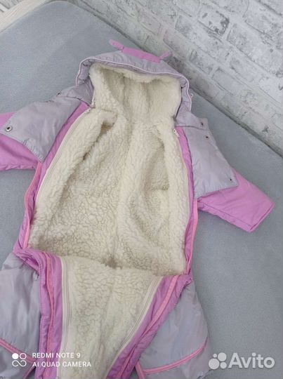 Зимний комбинезон на овчине