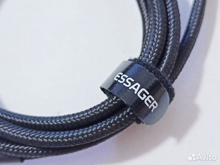Кабель зарядный 5А 60Вт Type-C 1м essager 20V3A