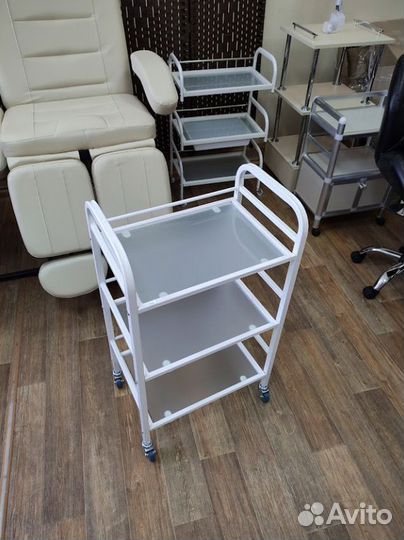 Тележка Металл-стекло