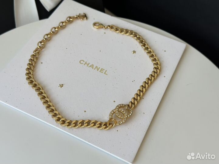 Чокер chanel оригинал новый комплект бутика