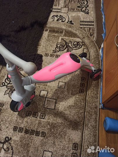 Самокат беговел 3 в 1 музыкальный