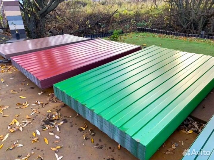 Профнастил Профлист мп 20 полимер (цветные)