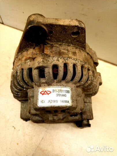 Генератор Chery M11 хетчбек SQR481F 1597CM3 119лс