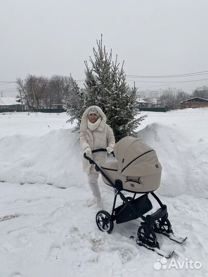 Коляска Adamex Porto Delux 3 в 1 с автолюлькой