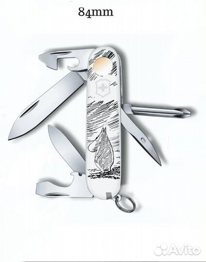 Швейцарский нож Victorinox “Муми-Тролль и Морра»