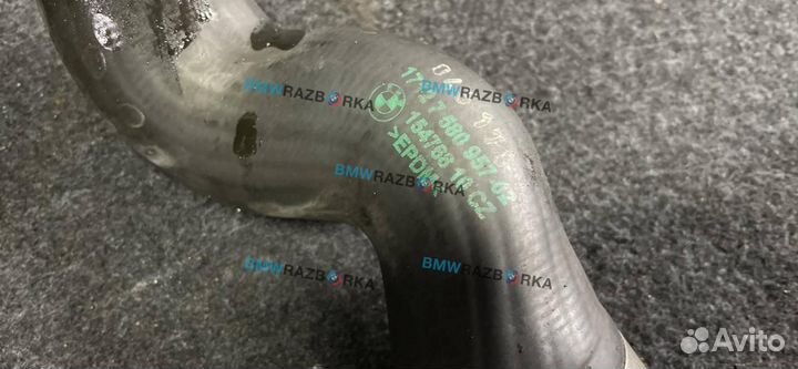 Патрубок охлаждения левый BMW 5 F10/F11/GT F07