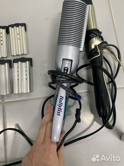 Плойка и щипцы babyliss гофре кудри