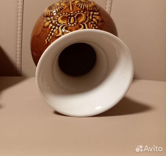 Чайник доливочный, вазочка керамика СССР