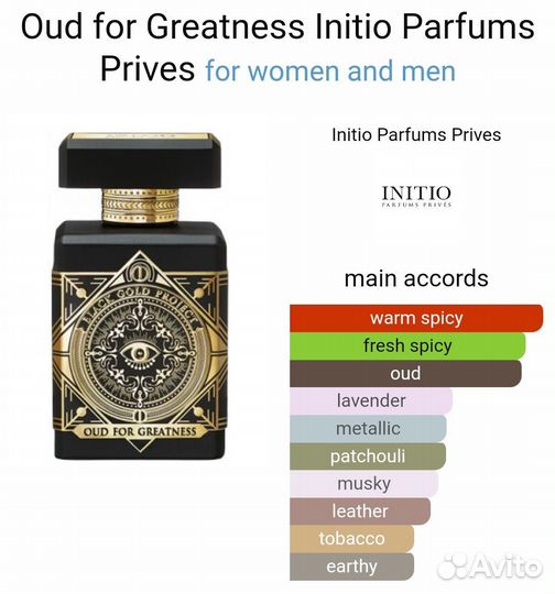 Initio parfums privesoud For Greatness 90 мл