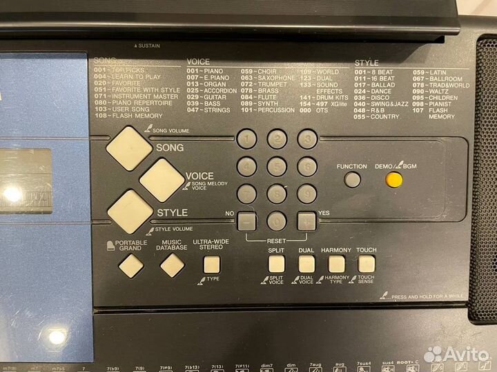 Yamaha psr e333