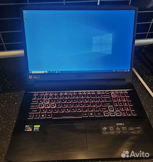 Игровой ноутбук aser Nitro 5 (17 дюймов)