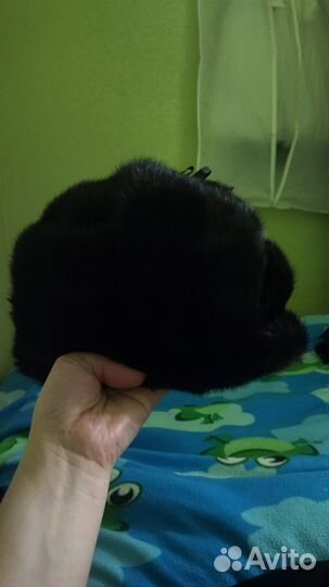 Норковая шапка мужская