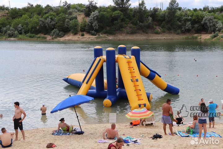 Надувная горка